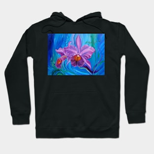 Hawaiian Orchid Hoodie